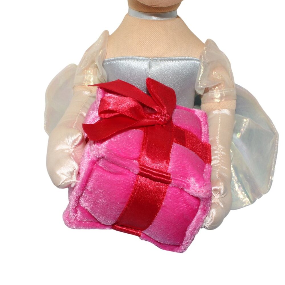 Vintage Disney Store Cinderella Plush Doll Yarn Hair Pink Gift Stuffed Toy - Picture 3 of 7